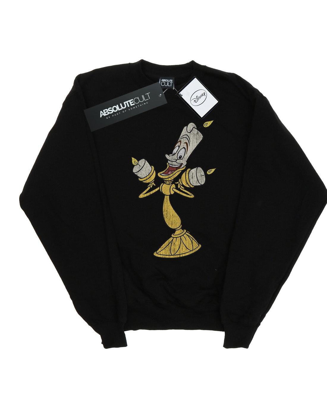 Disney  Sweat BEAUTY AND THE BEAST LUMIERE DISTRESSED 