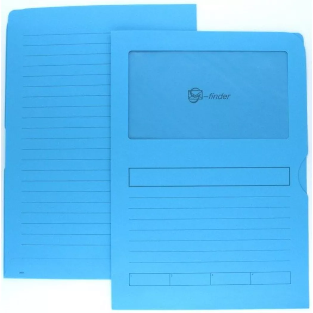 GOESSLER – Organisationsmappen 220x310mm 2804 blau 100 Stück, 21cm, Blau