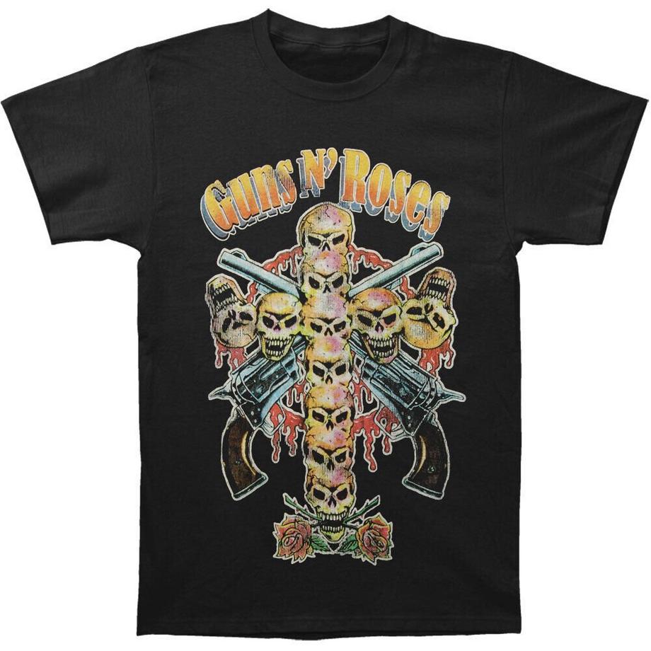 Guns N Roses Guns N' Roses T-shirt Crâne Croix  