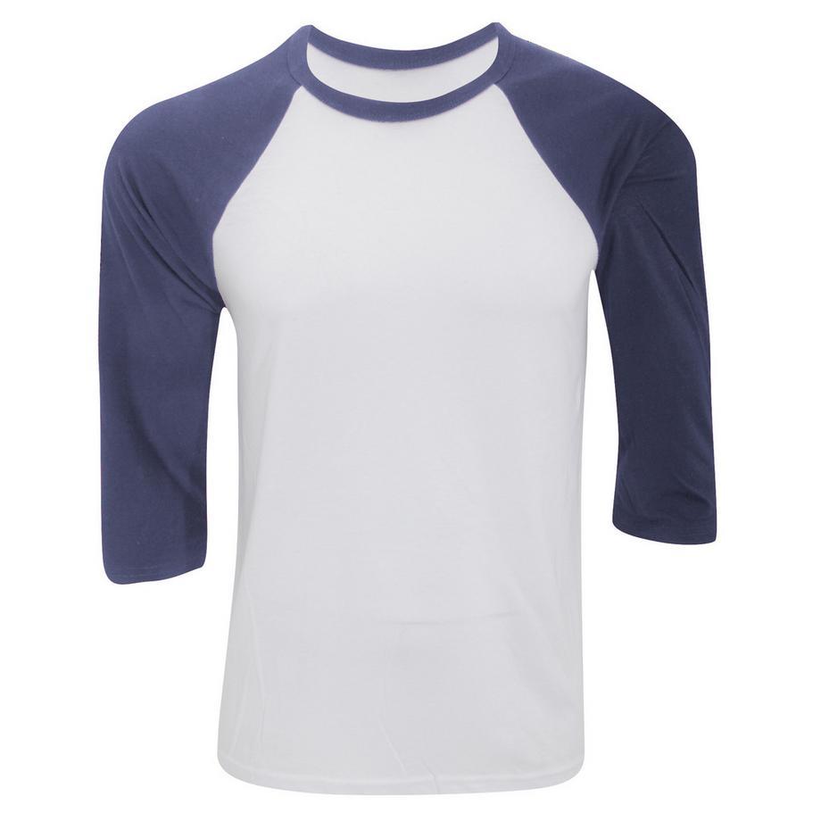 Canvas Baseball TShirt, 34Ärmel