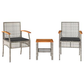 Bistro set poly-rattan