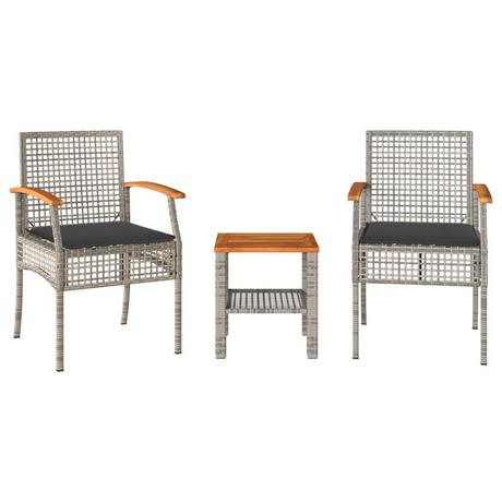 VidaXL Bistro set poly-rattan  