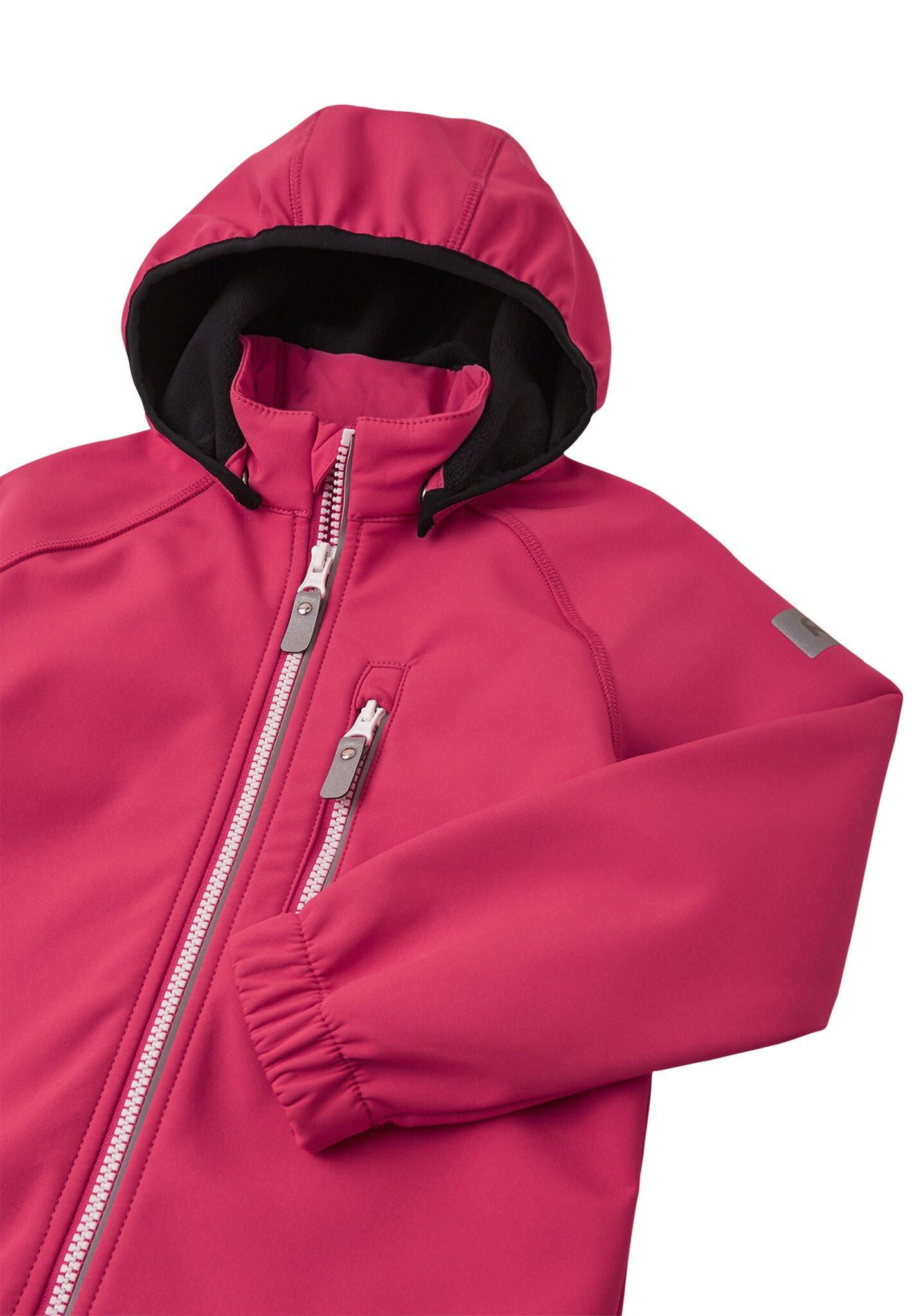 Reima  Kinder Softshell Jacke Vantti Bright Berry 