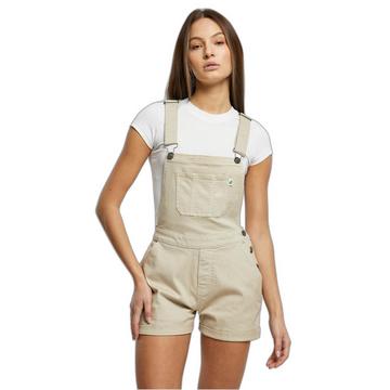 Kurze Bio-Latzhose Frau