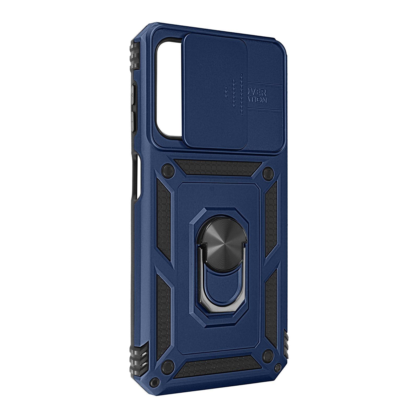 Avizar  Coque Samsung A14 5G , 4G Bague Bleu 