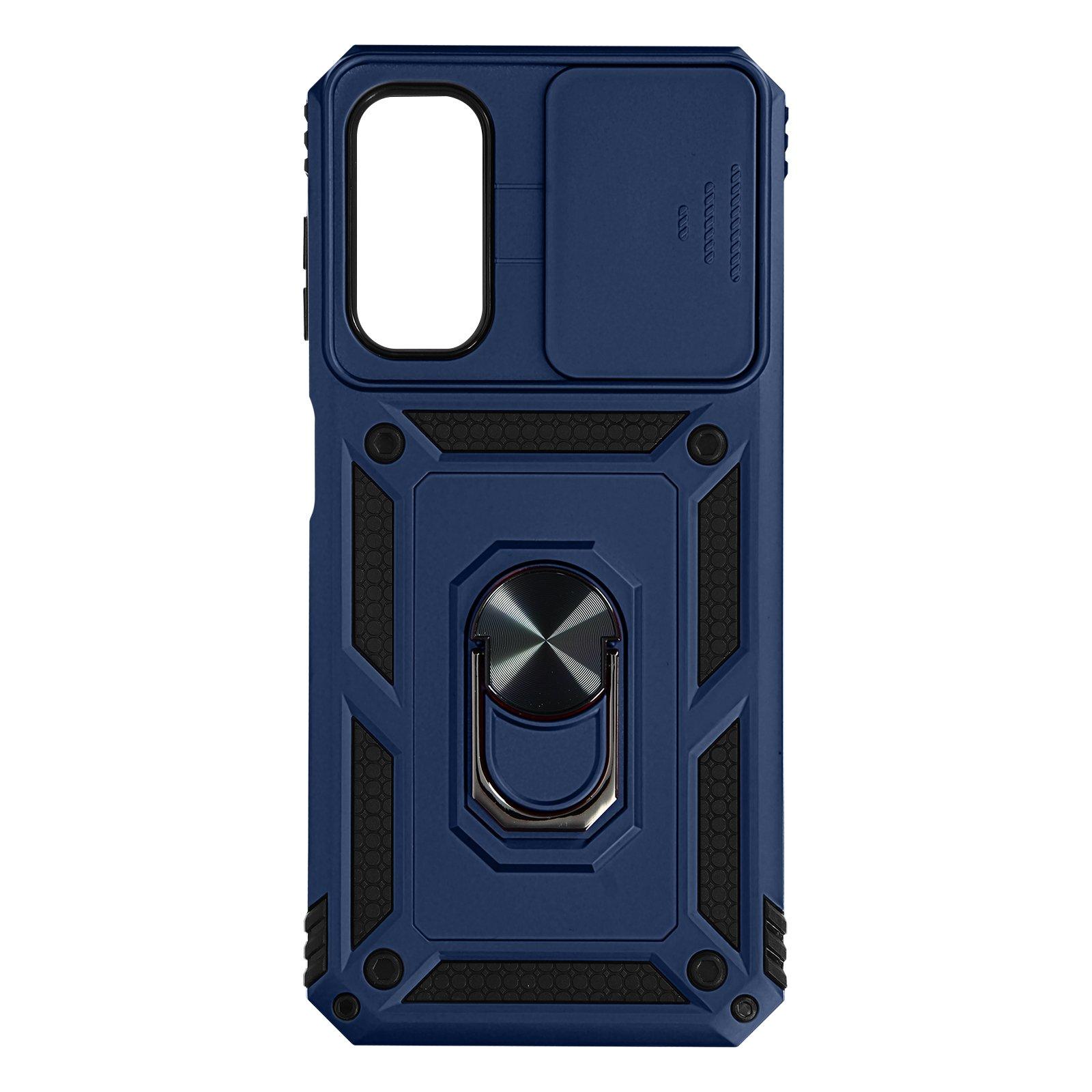 Avizar  Coque Samsung A14 5G , 4G Bague Bleu 