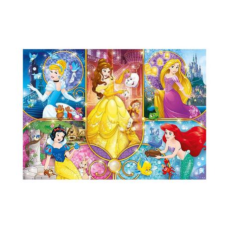 Clementoni  Puzzle Disney Princess Collection (104Teile) 