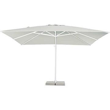 Parapluie cantilever Eden 400x400 blanc naturel