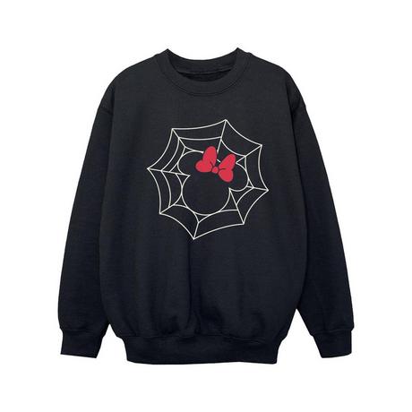 Disney  Minnie Mouse Spider Web Sweatshirt 