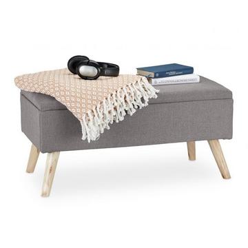 Banc moelleux avec rangement