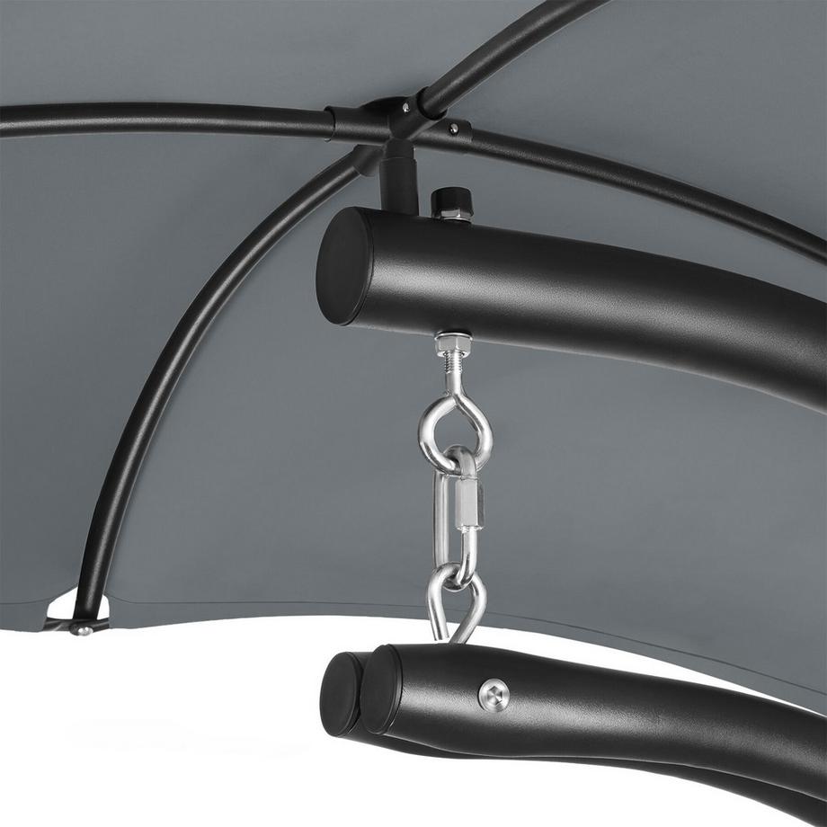 Tectake Sdraio sospesa Elaria  grande parasole con protezione UV  