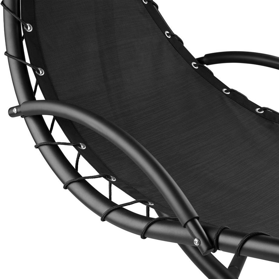 Tectake Sdraio sospesa Elaria  grande parasole con protezione UV  