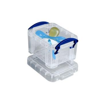 REALLY USEFUL BOX Kunststoffbox 0,14lt 68501200 transparent