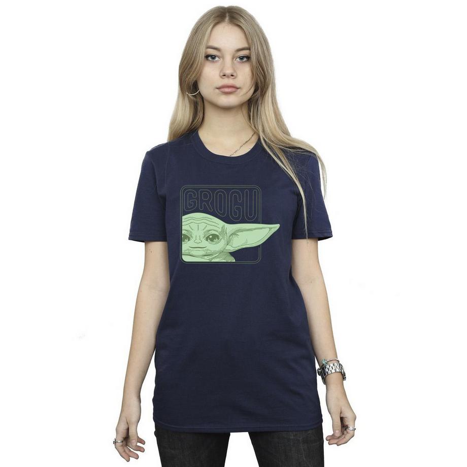 STAR WARS T-Shirt The Mandalorian Grogu  