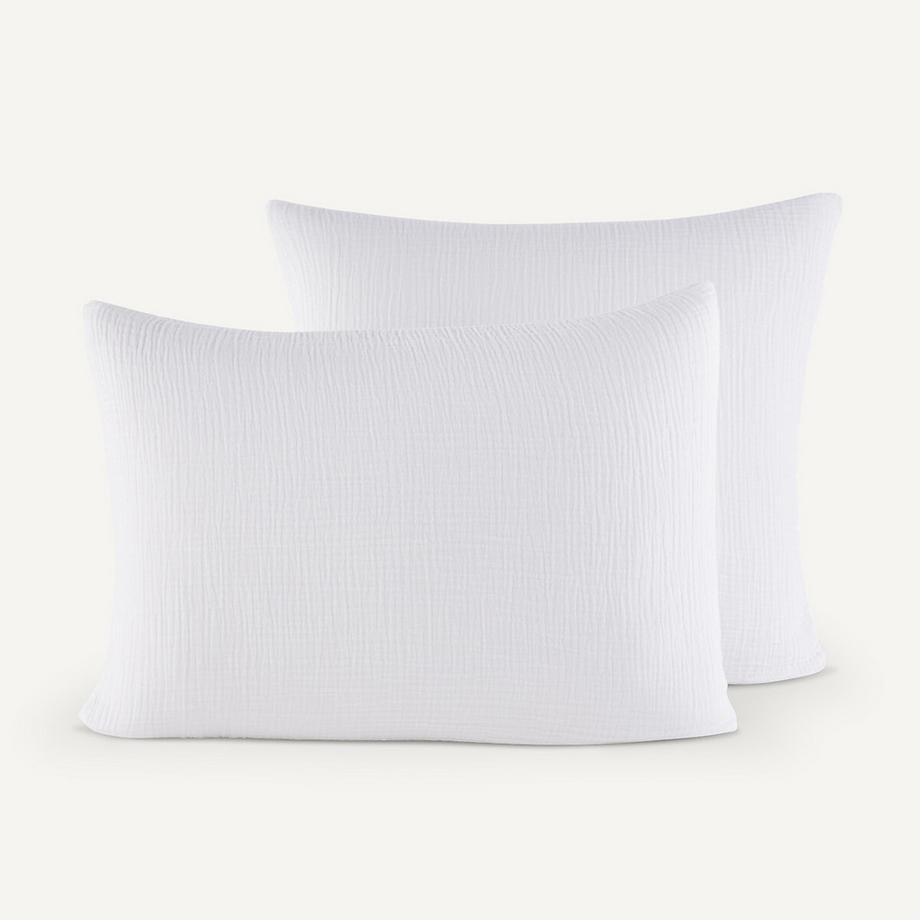 Taie d'oreiller enfant gaze de coton bio