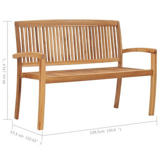 VidaXL Bank teak  