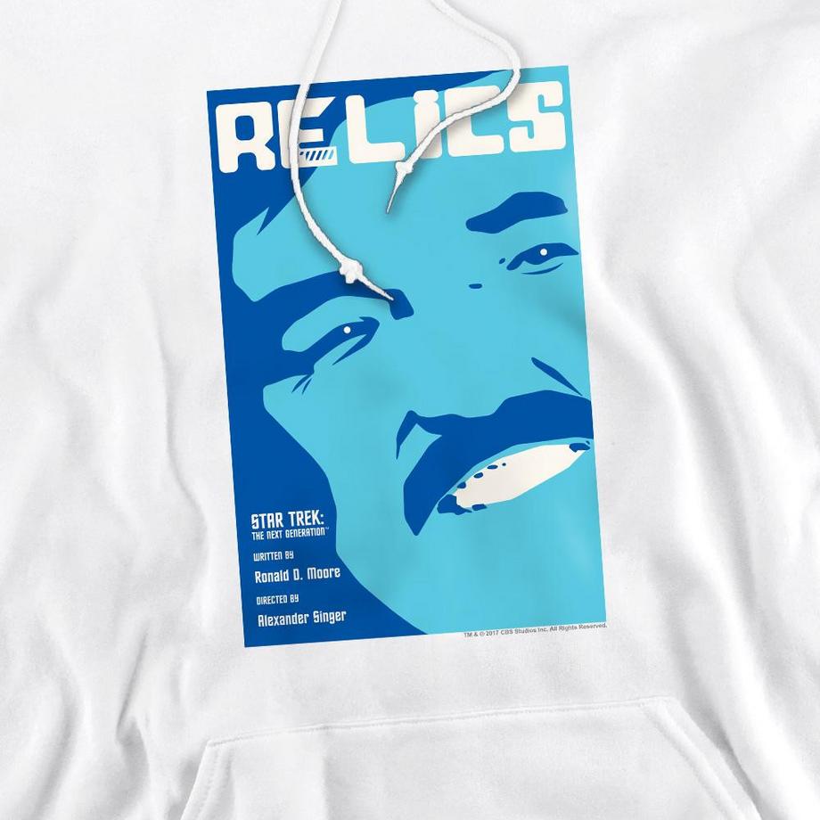 Star Trek The Next Generation Season 6 Episode 4 Felpa con cappuccio  