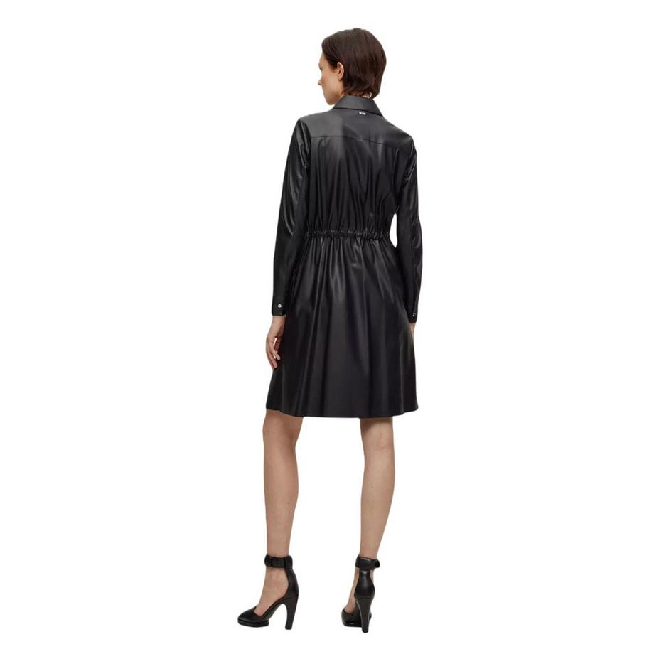 BOSS  Daledy1 Hemdblusenkleid, Knielänge, Langärmlig 