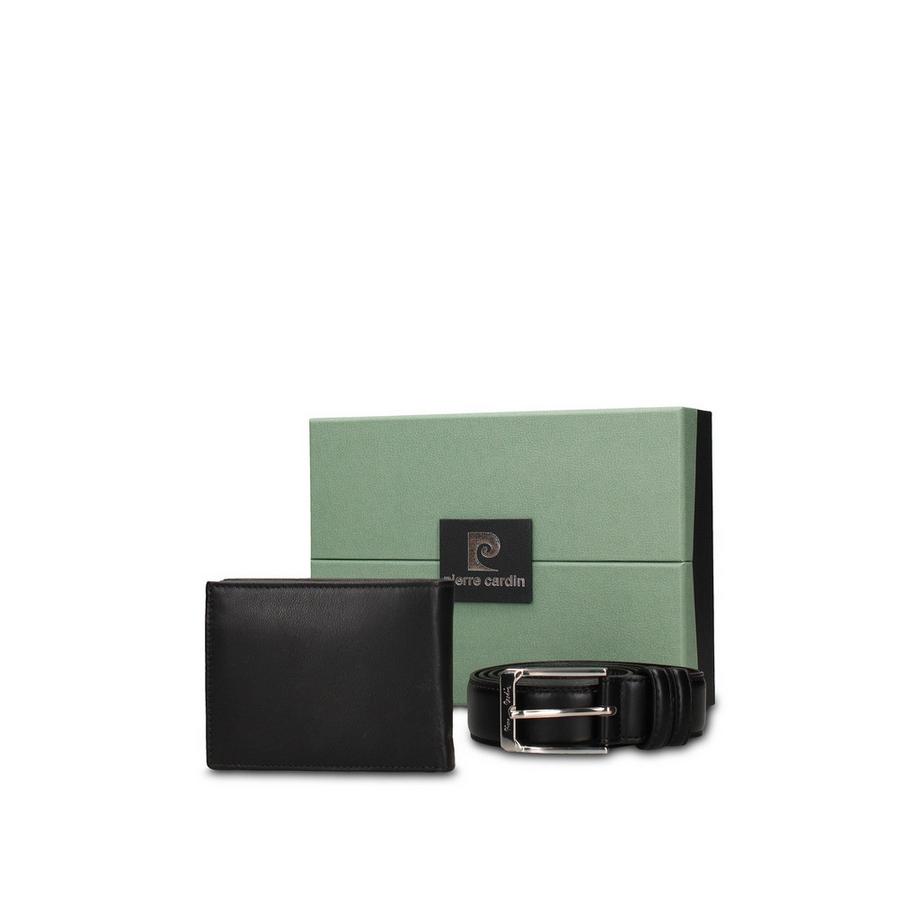 pierre cardin Geldbörsen- und Gürtel-Set  