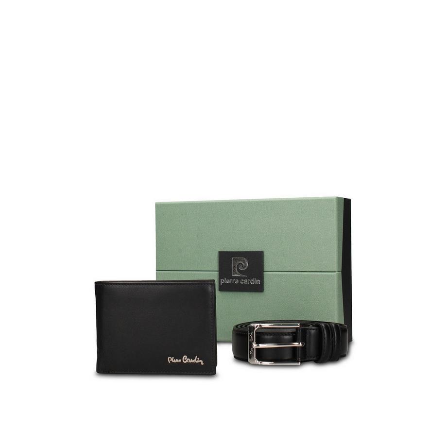 pierre cardin Geldbörsen- und Gürtel-Set  