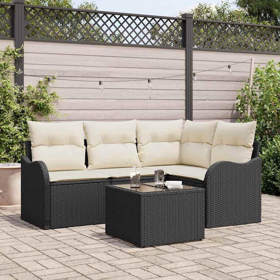 VidaXL Gartensofa-set poly-rattan  