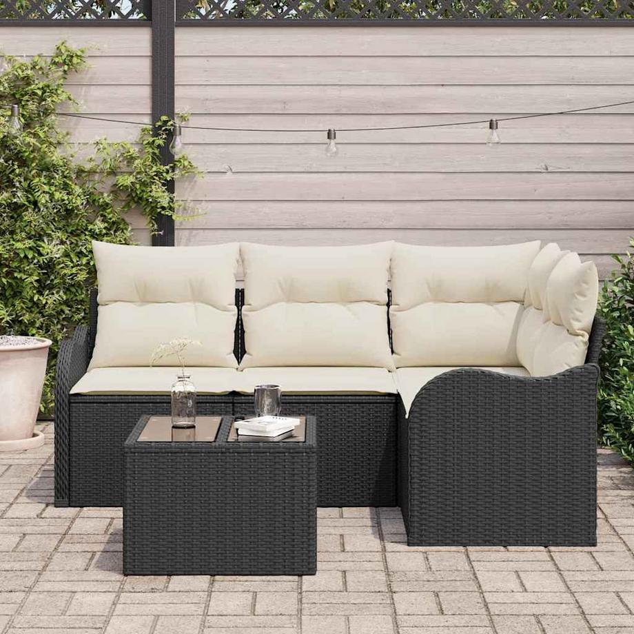 VidaXL Gartensofa-set poly-rattan  