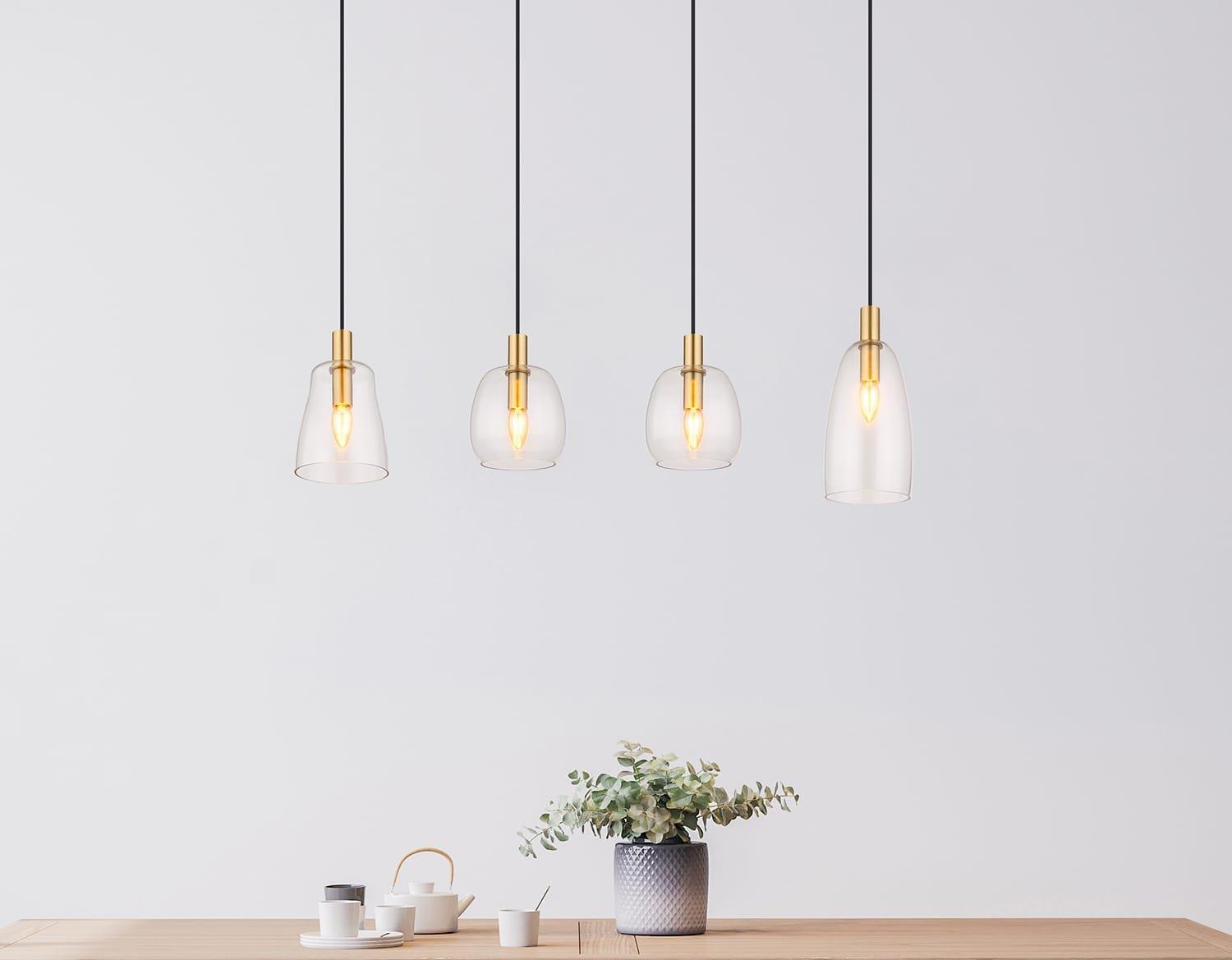 mutoni Hängeleuchte Garri Metall 4xE14  