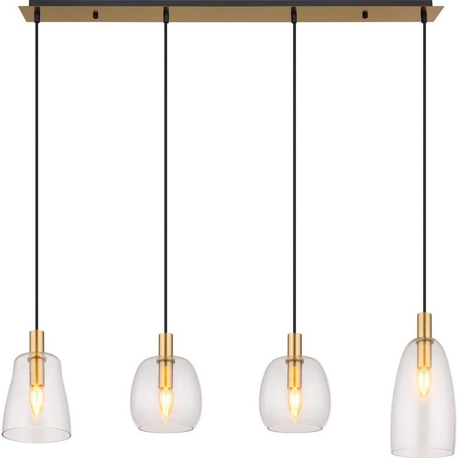 mutoni Hängeleuchte Garri Metall 4xE14  