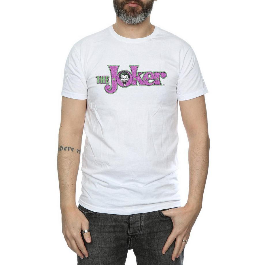 DC COMICS The Joker Logo T-Shirt Imprimé  