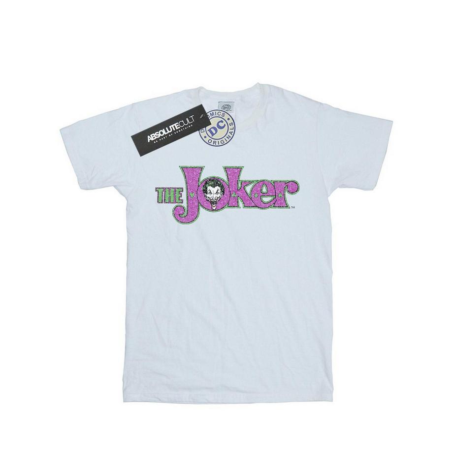 DC COMICS The Joker Logo T-Shirt Imprimé  