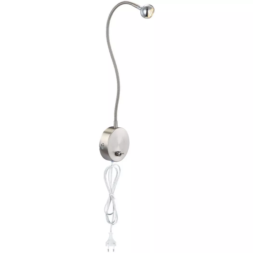 mutoni – Wandleuchte Serpent, One Size, Silber