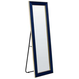 Beliani Miroir sur pied en Velours Glamour LAUTREC  