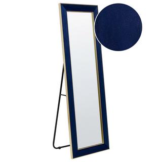 Beliani Miroir sur pied en Velours Glamour LAUTREC  