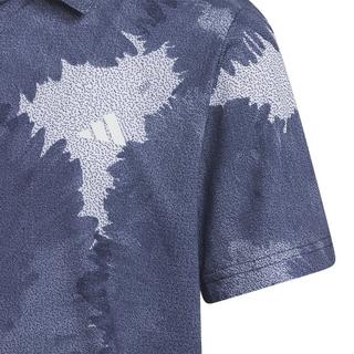 adidas  polo-shirt aus mesh mit blumenmuster kind 