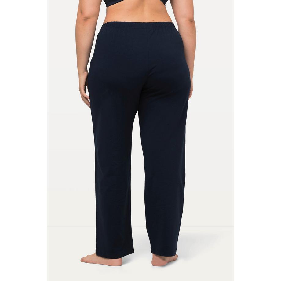 Ulla Popken Pantalon poches sur les côtés coupe droite  