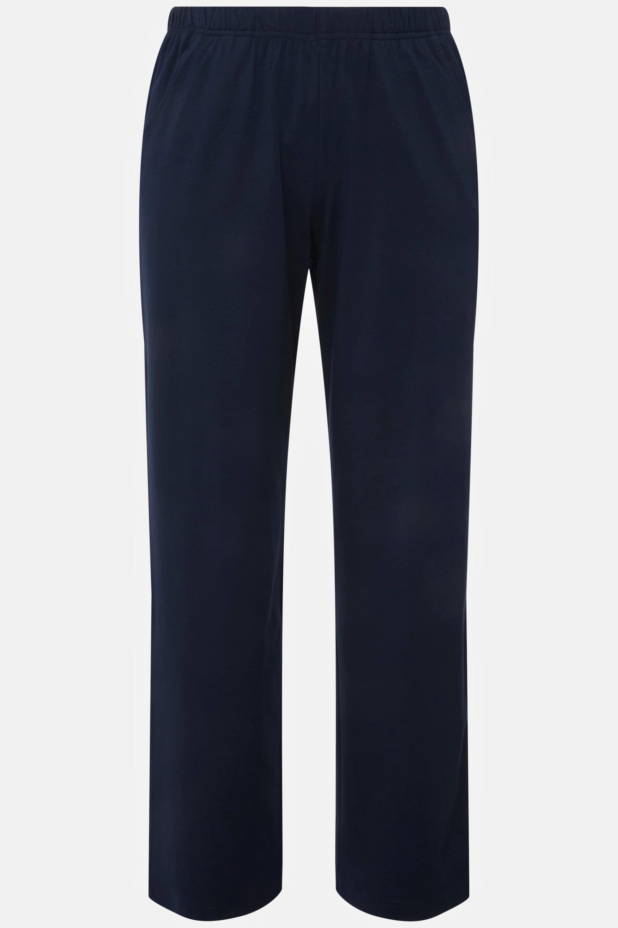 Ulla Popken Hose seitliche Taschen gerade Form  