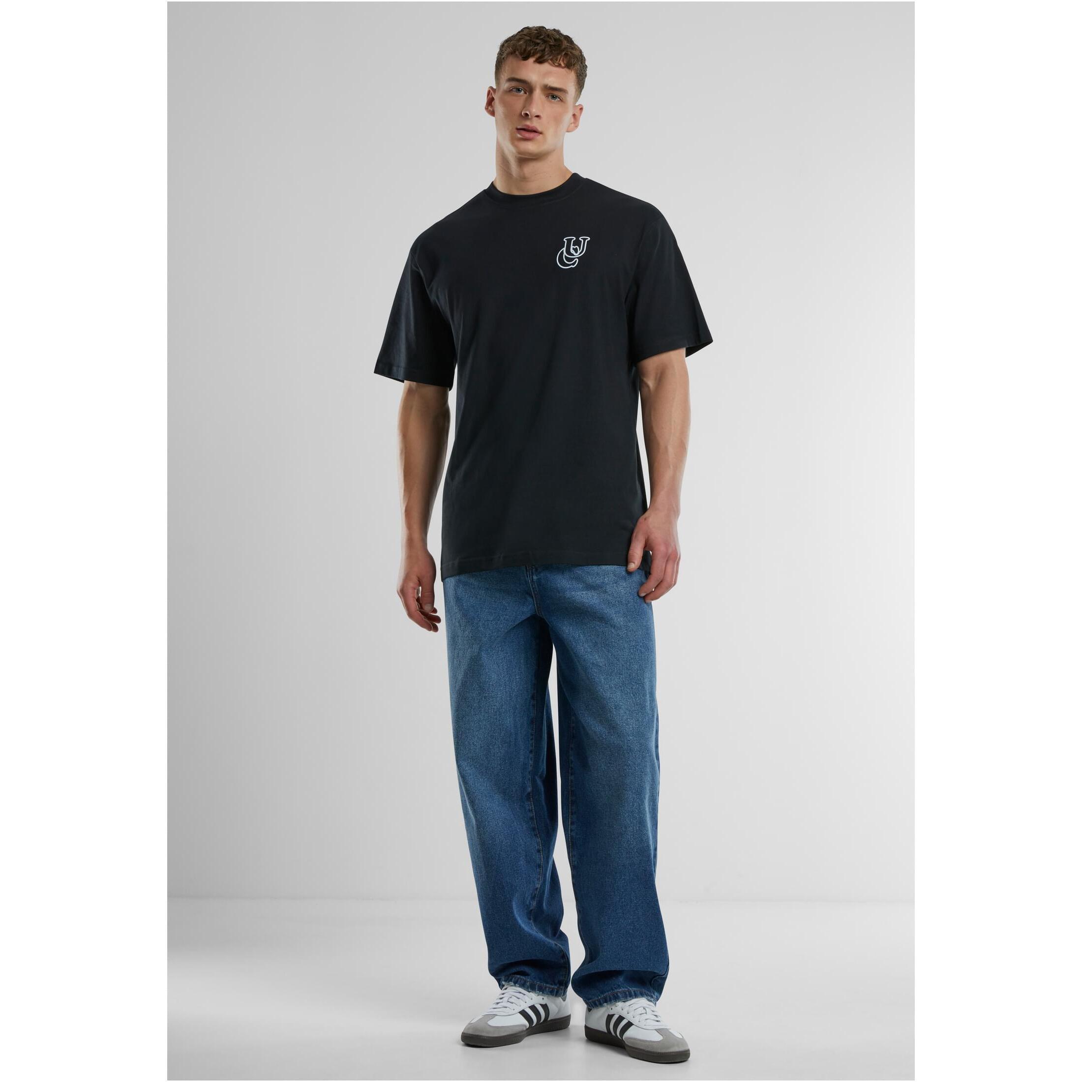 URBAN CLASSICS Shiny Logo Tall T-Shirt  