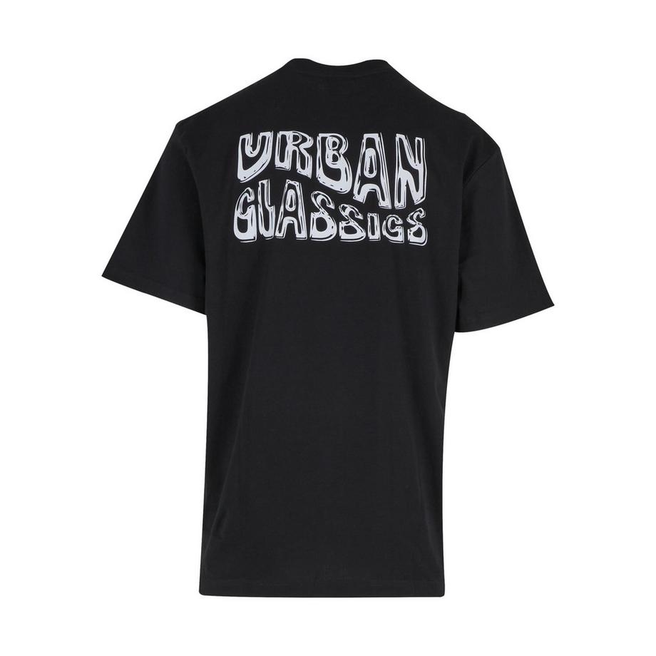 URBAN CLASSICS Shiny Logo Tall T-Shirt  
