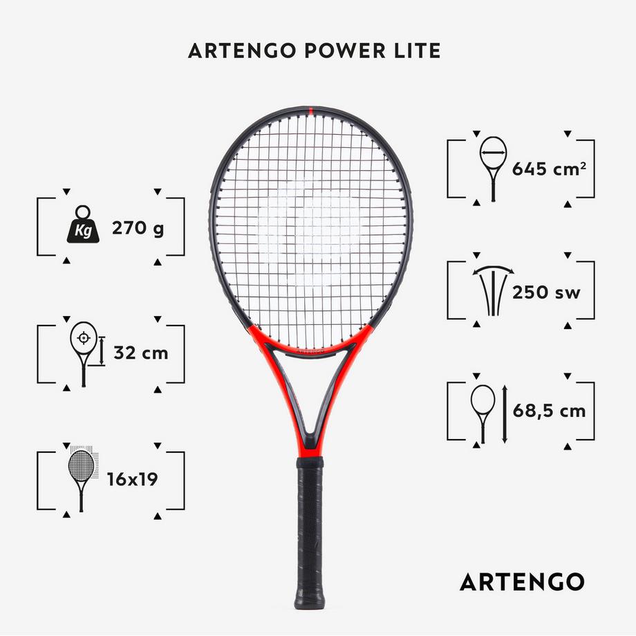 ARTENGO  Tennisschläger - TR990 POWER LITE 