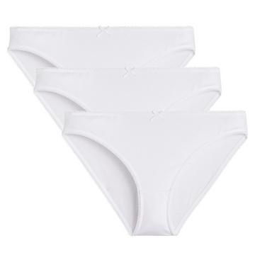 Lot de 3 slips en coton extensible