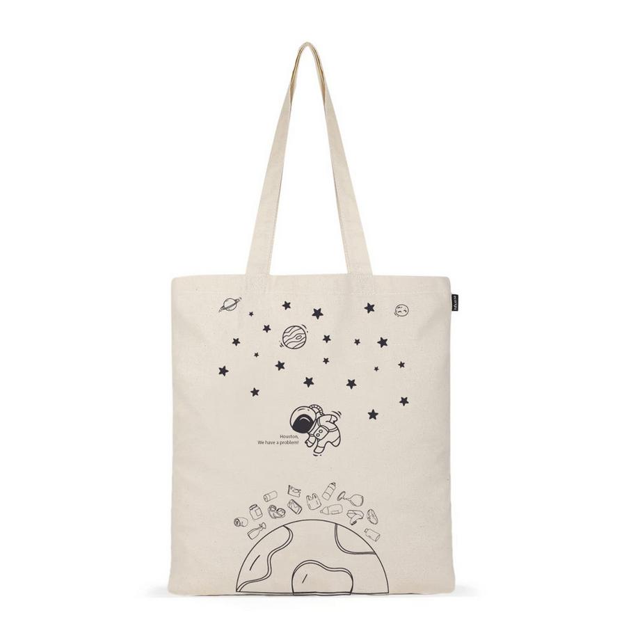 Sac en tissu, sac fourre-tout esthétique, sac shopping, sac fourre-tout en toile et sac en tissu