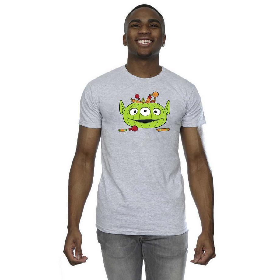 Toy Story Alien Pumpkin Basket Slim Fit T-Shirt  