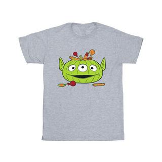 Toy Story Alien Pumpkin Basket Slim Fit T-Shirt  