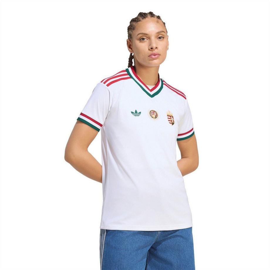 adidas  Maglietta Da Calcio Ungheria Traspirazione Maniche Corte 