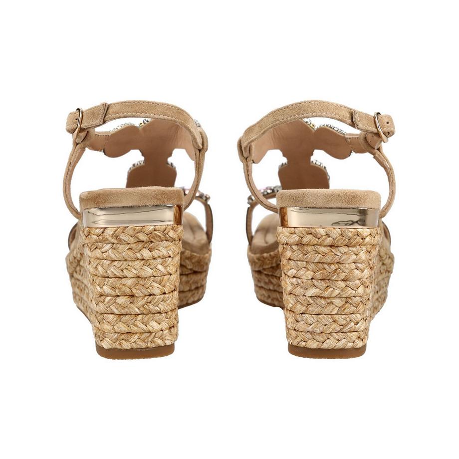 Alma En Pena Sandalette mit Schmuckelementen  