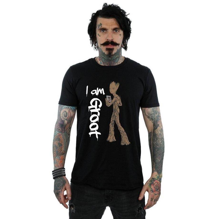 MARVEL Avengers Infinity War I Am Groot T-Shirt Stampa Grafica  