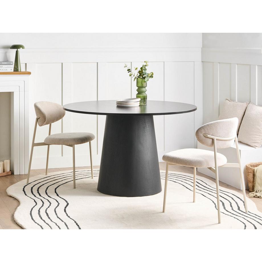 Beliani Table de repas en MDF  OYEN  