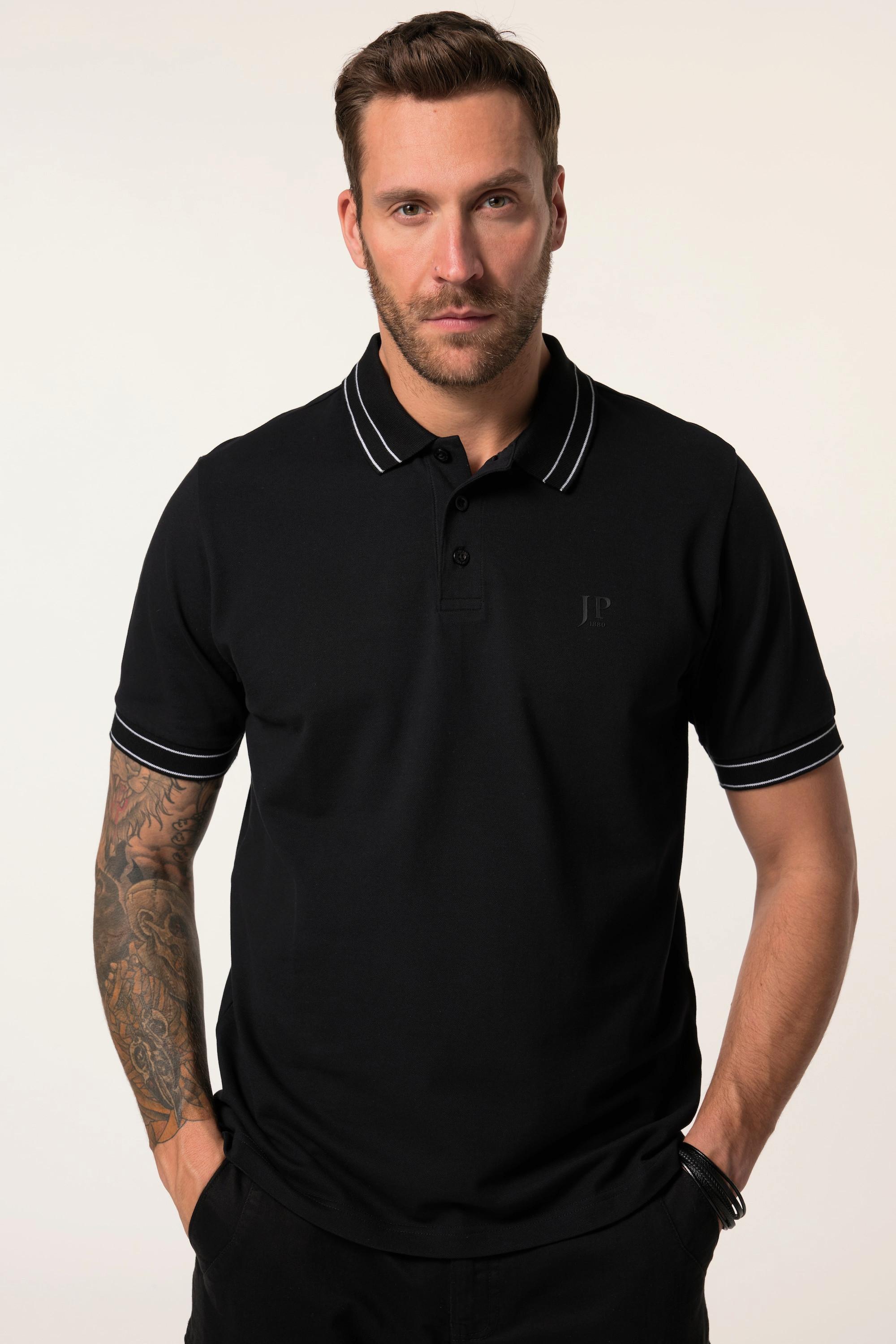 JP1880 FLEXNAMIC Halbarm Piqué Poloshirt  