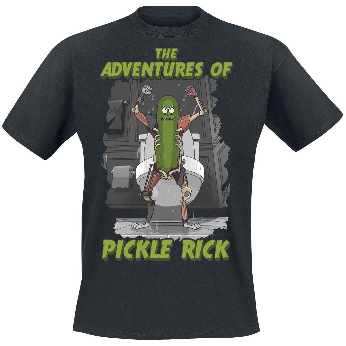 Rick And Morty  Tshirt ADVENTURES OF PICKLE RICK 