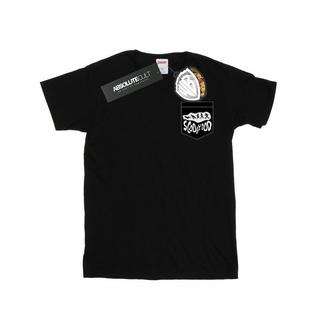 SCOOBY DOO T-Shirt Faux Pocket  